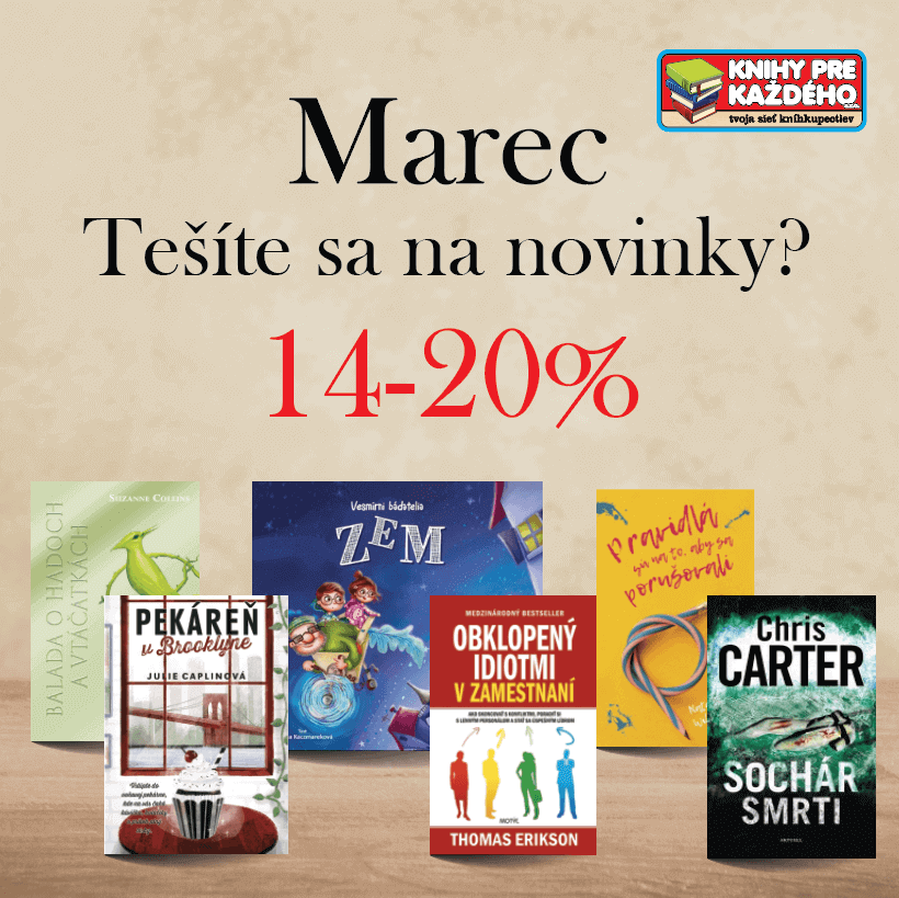 Čo nová nás čaká v knižnom svete v mesiaci kníh?